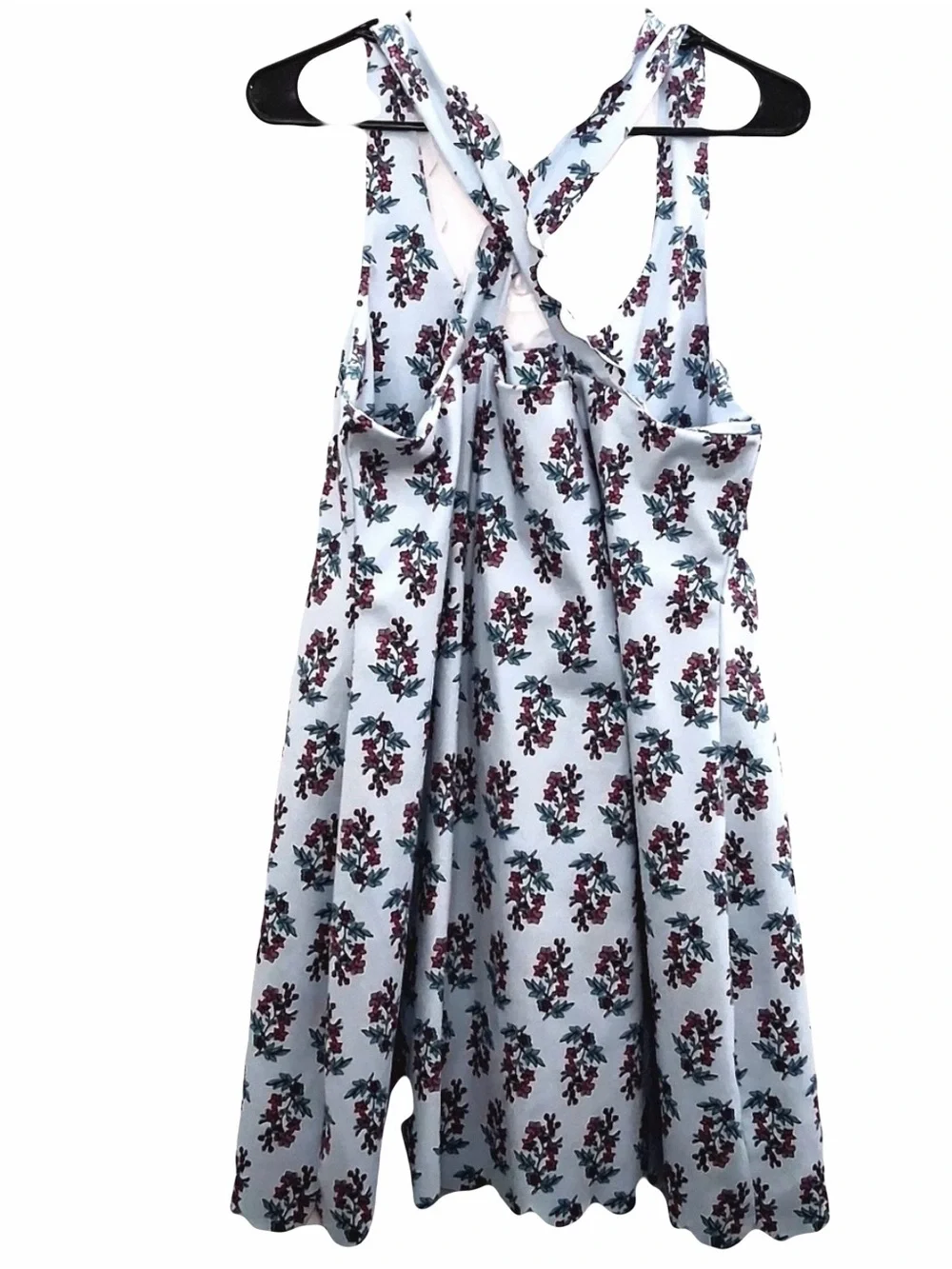 EUC J. Crew XL XXL 14 16 Scoop-Neck Scallop Tennis Dress Golf Skort Romper